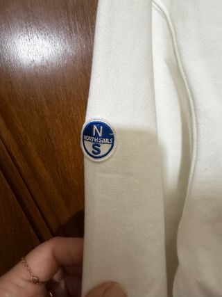 Felpa North Sails Newport Bianca