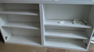 Mueble estantería BESTÅ Ikea blanco