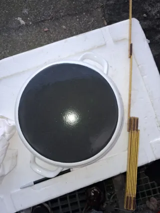 Pentola smaltata Frittura all'italiana nuova