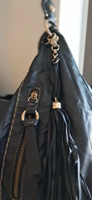 Borsa grande Guess Vintage Y2K Nera