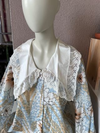 Camicia floreale cotone taglia M