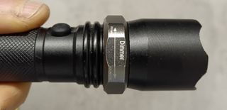 Torcia tattica con batteria 18650 airsoft softair