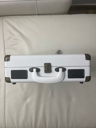 Tocadiscos Maletín Portátil Prixton Blanco