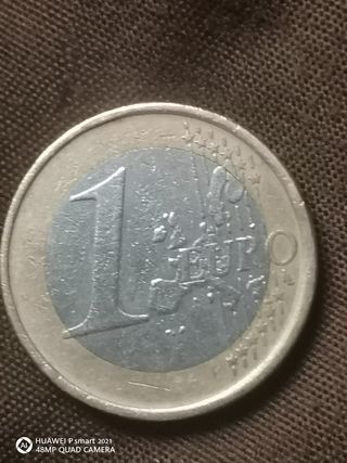 Moneda 1 Euro Portugal 2002