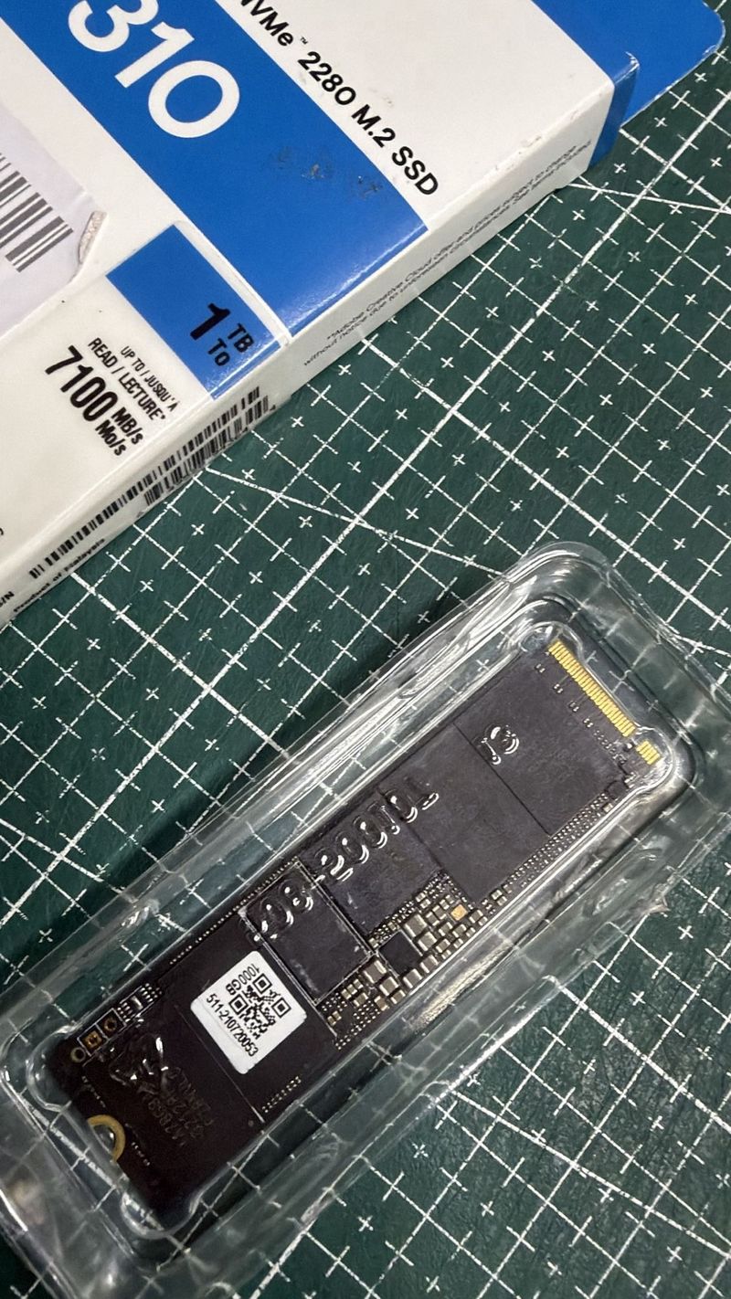 SSD Crucial P310 1TB PCIe Gen4 NVMe M.2 2280 afbeelding 4