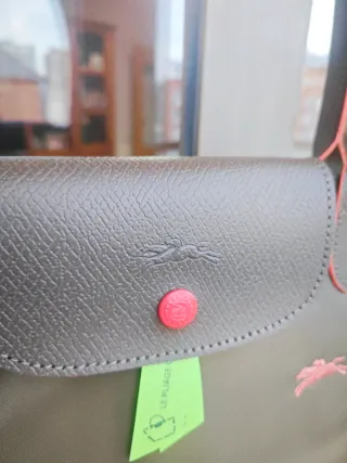 Le Pliage verde khaqui tamaño grande para hombros