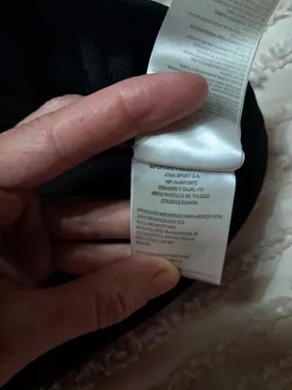 Sudadera Joma Negra y Dorada Media Cremallera