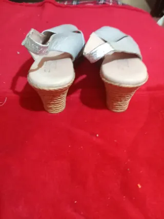 Alpargatas Sant Josep Piel Plateadas