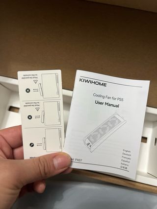 Ventilador Refrigeración PS5 KIWIHOME Negro