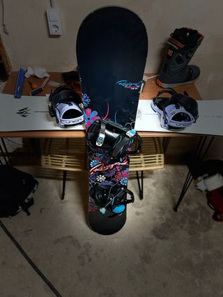 Tabla Snowboard Rossignol 148 cm Botas Salomón