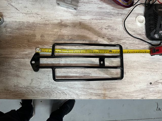 Parrilla Portaequipajes Harley Sportster Negra