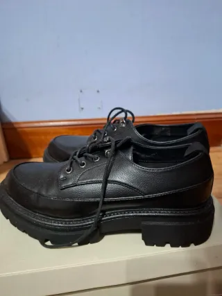 Mocasines negros mujer