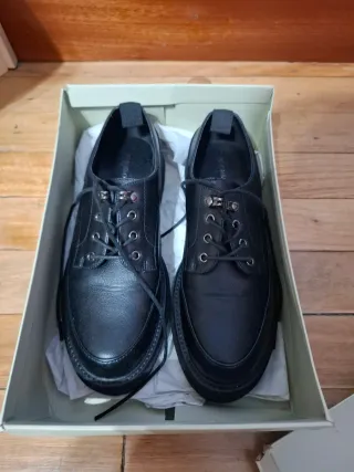 Mocasines negros mujer