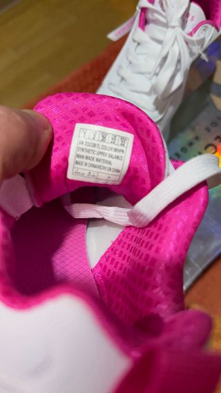 Deportivas Skechers Niña Blancas y Rosas Nuevas