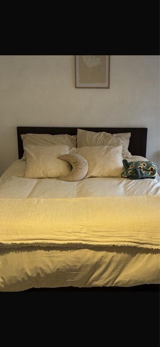 Cabecero marrón 150-160