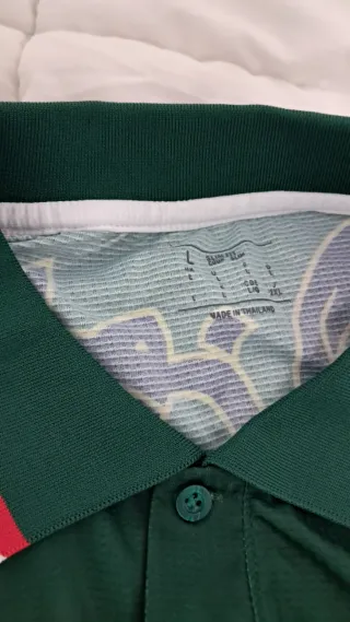 Camiseta Argelia Verde y Blanca