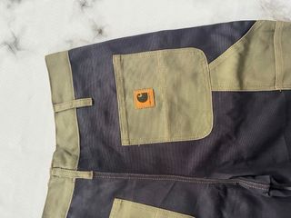 Carhartt Cargo Vaquero Vintage Negro/Oliva