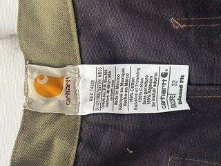 Carhartt Cargo Vaquero Vintage Negro/Oliva