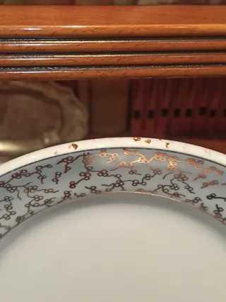 Plato antiguo China Opaca Santander