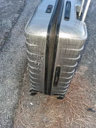 Valigia Trolley Samsoline Argento