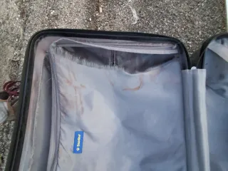 Valigia Trolley Samsoline Argento