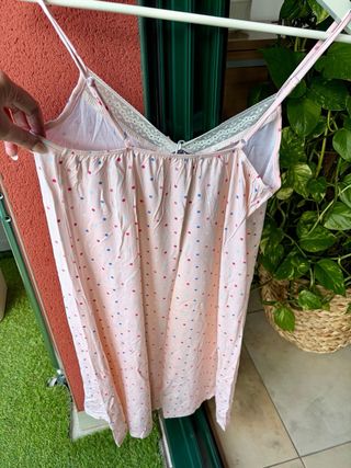Camisón de viscosa -Con etiqueta