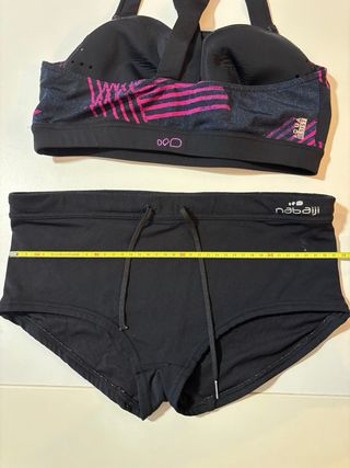 Bikini Nabaiji Negro y Rosa