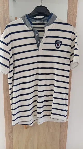 Polo rayas NEW MENTALITY