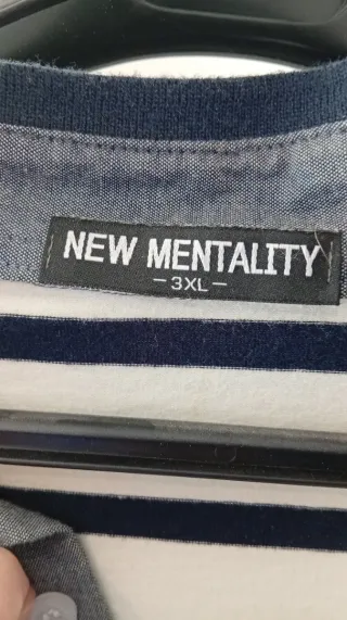 Polo rayas NEW MENTALITY