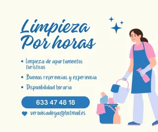 Me ofrezco para limpieza