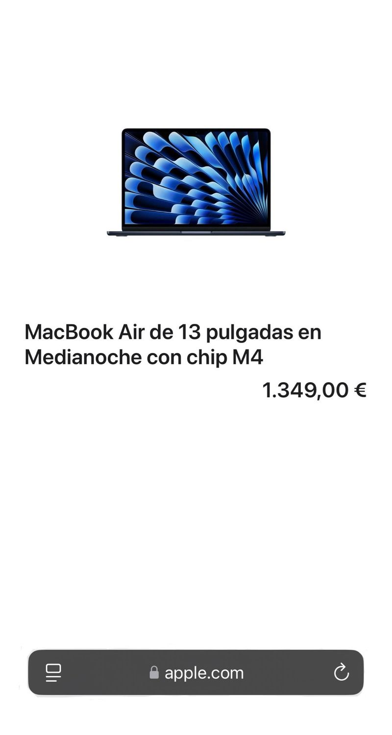 MacBook Air M4 13 16GB 512GB Precintado afbeelding 6