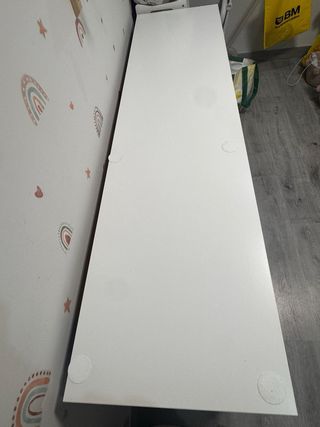 Cómoda KOPPANG de 6 cajones, blanca.