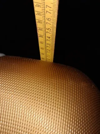 Valigia grande trolley color oro