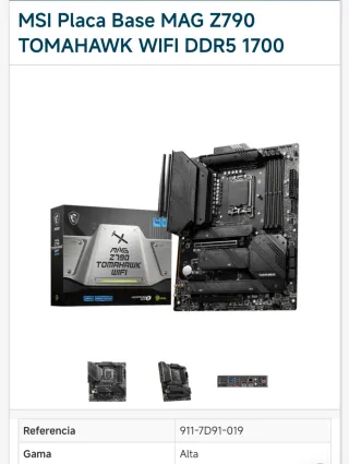 MSI MAG Z790 TOMAHAWK WIFI DDR5