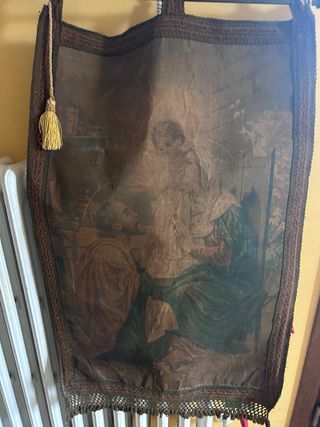 Antigua Cromolitografía Sagrada Familia