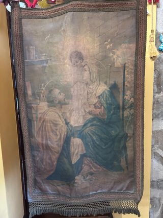 Antigua Cromolitografía Sagrada Familia