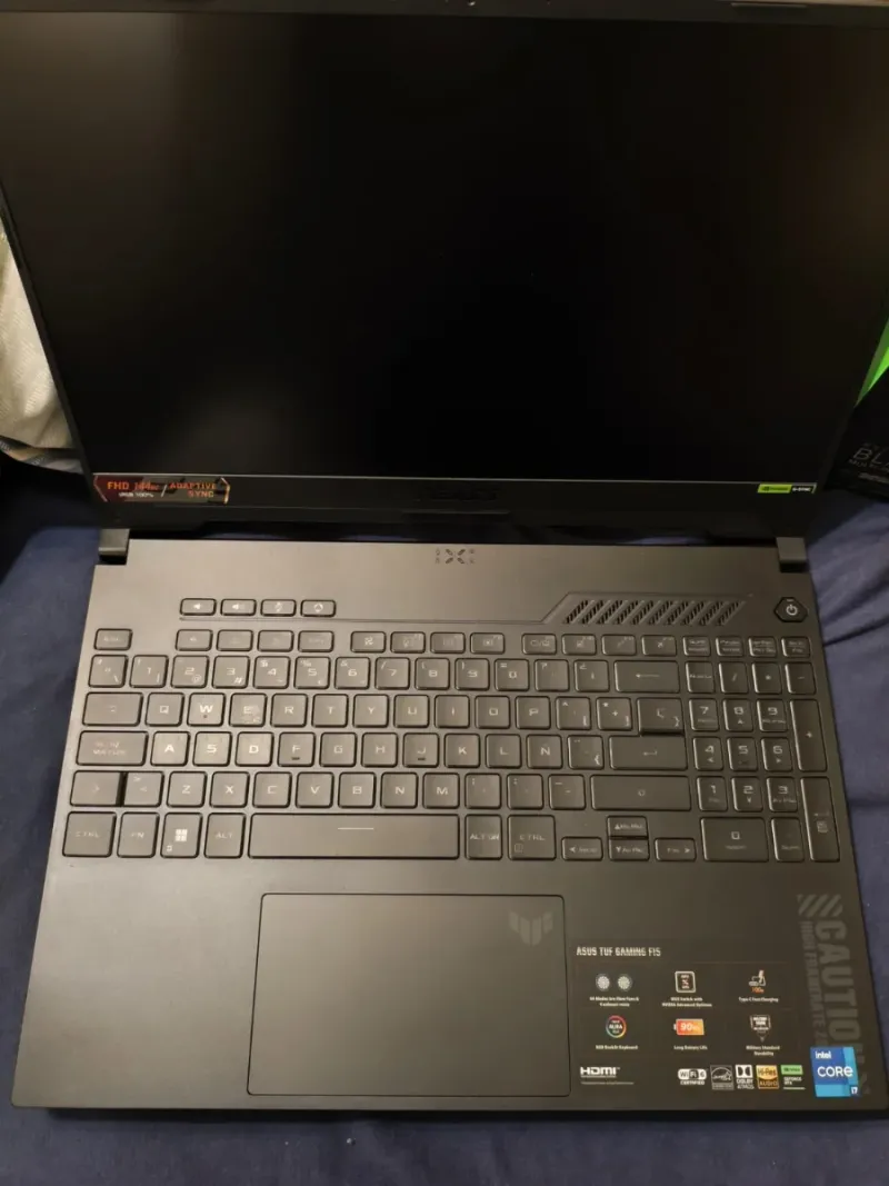 ASUS TUF Gaming F15 i7 16GB 1TB SSD RTX 4050 15"6 afbeelding 4
