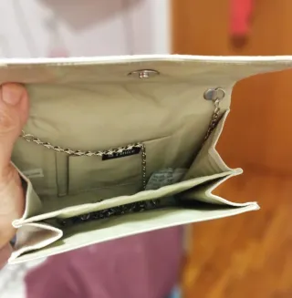 Pochette La Fenice Beige Donna Vintage