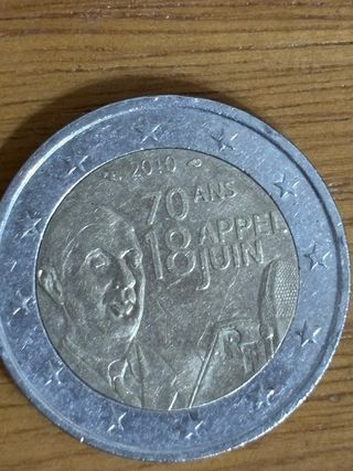 Moneda 2€ 2010 70 Años Appel