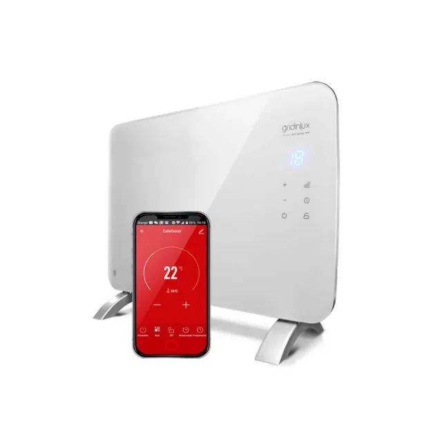 Calefactor Gridinlux Homely Wifi 1000W
