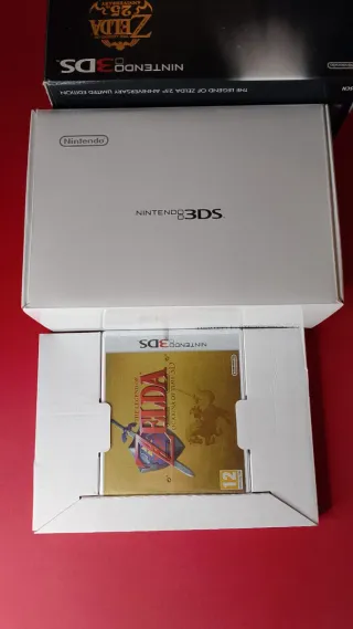 Nintendo 3DS Edición Limitada Zelda nueva.