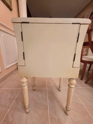 Joyero vintage con espejo y cajones