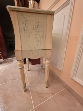 Joyero vintage con espejo y cajones