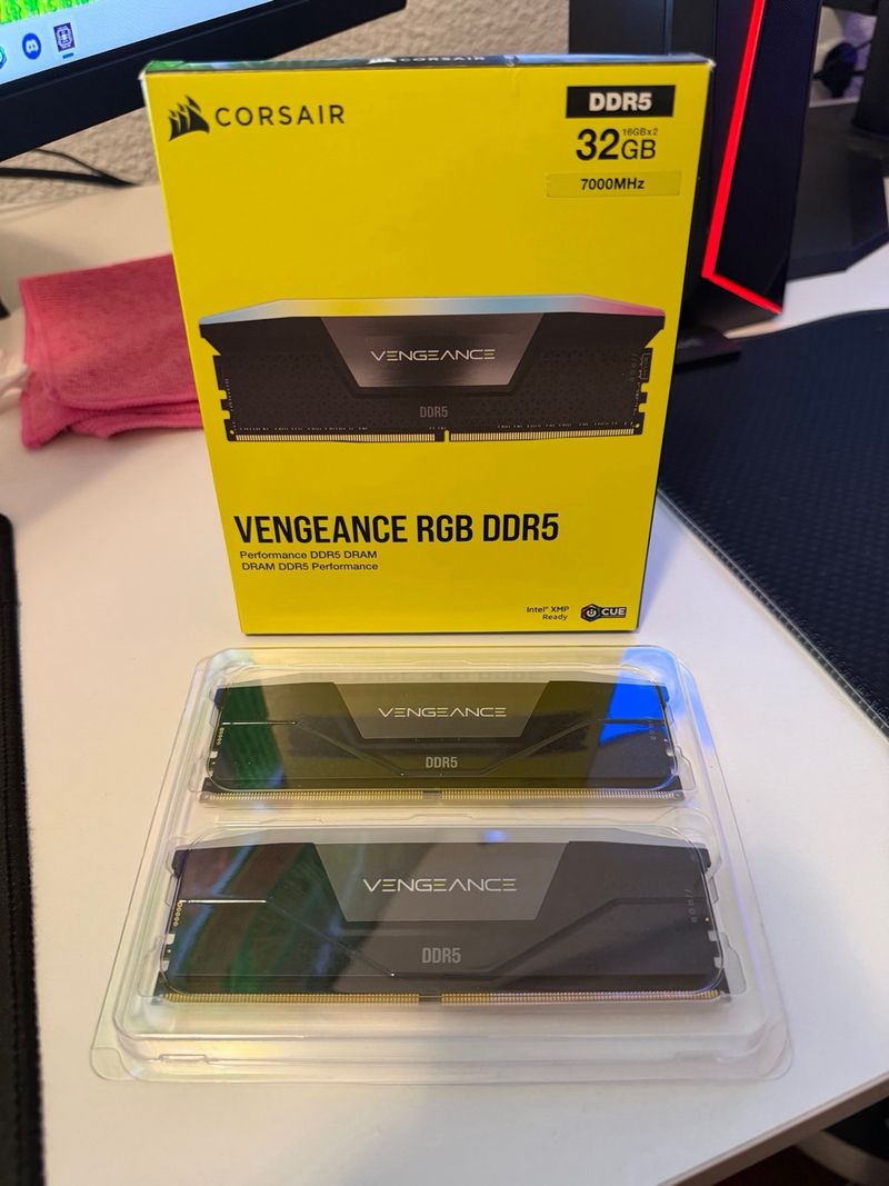 Corsair Vengeance RGB DDR5 (2x16GB) 32GB 7000MHz afbeelding 2