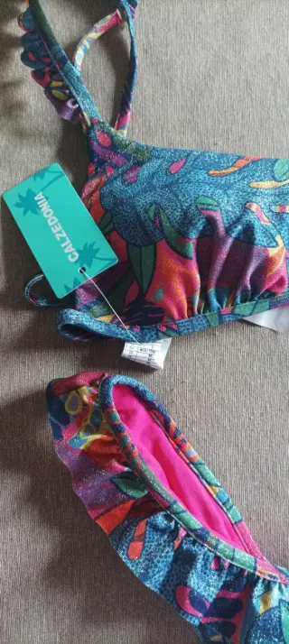 Bikini Calzedonia Talla S Estampado Tropical