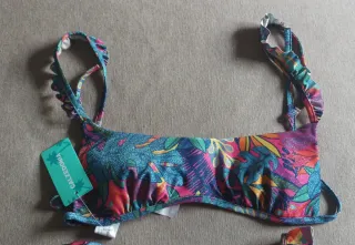 Bikini Calzedonia Talla S Estampado Tropical
