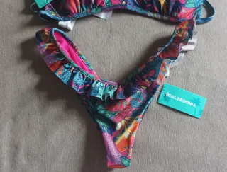 Bikini Calzedonia Talla S Estampado Tropical