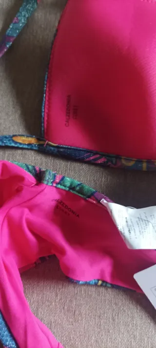 Bikini Calzedonia Talla S Estampado Tropical