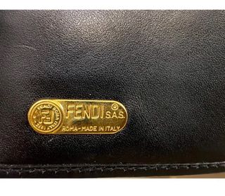 Cartera Fendi Vintage Negra