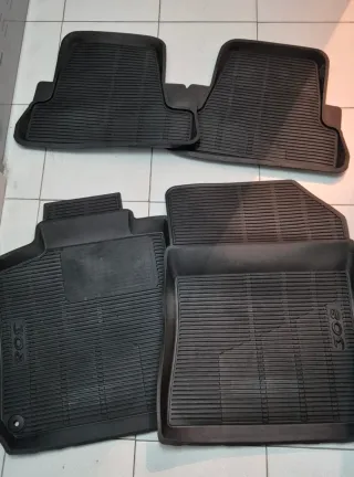 Alfombrillas de goma originales para Peugeot 308
